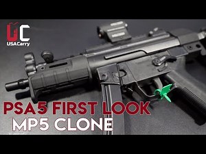 [FIRST LOOK] PSA5, An MP5 Clone with Derek Hicks, Lead Engineer