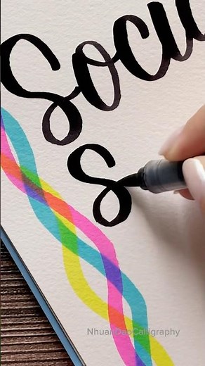 DIY Tutorial Front Page Idea: Social Studies #shorts #nhuandaocalligraphy #frontpagedesign