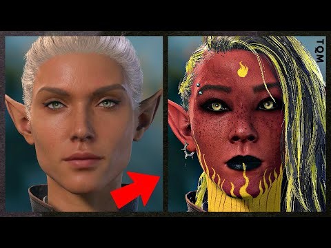 Become a PRO at Baldur's Gate 3 Original ELF "F" Character Creation - Soundless BG3 Creator Tutorial
