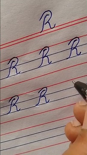 how to write in cursive for beginners step by step #handwriting #writing #shorts
