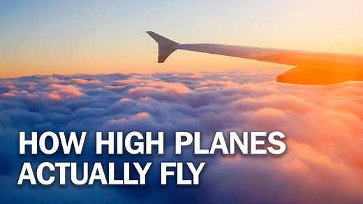 518K views · 691 reactions | Here's how high planes actually fly, according to experts. https://ti.me/2tVoIaM | TIME | Facebook