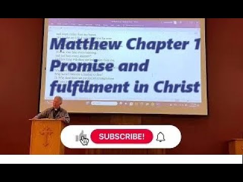 The Gospel of Saint Matthew Chapter 1: Matthew's Genealogy, Catholic Bible Study, Fr. Tim Peters