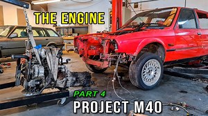 Engine Removal - Project M40 Restoration Part 4