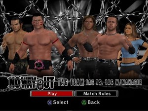 WWE - Tatanka & Matt Hardy vs. MNM (w/ Melina) (ALL COM) - No Way Out 2006