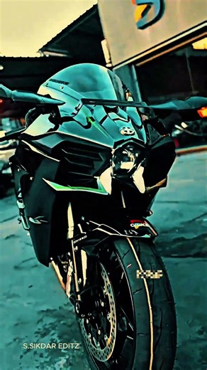 NINJA H2R EDIT #music #ninja #h2r #rasiya #viral #cinematic #pcediting #usa #india #bike