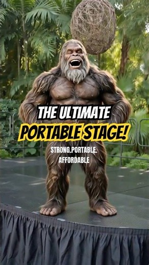 Bigfoot Takes Center Stage with the new StandUp Stages from CHIVARI