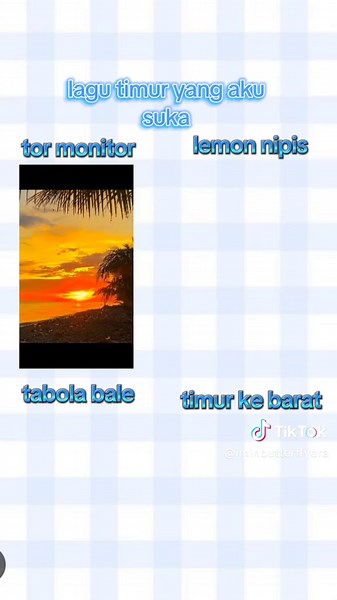 Lagu Timur Favorit dan Cerita di Baliknya