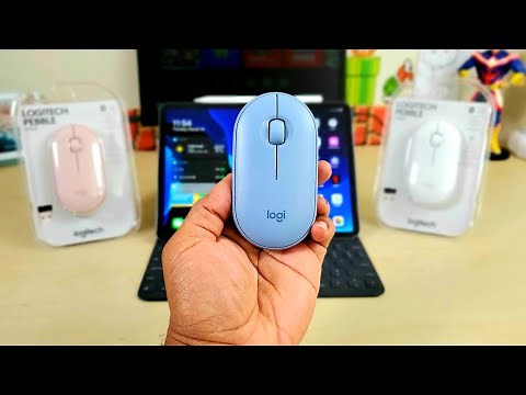iPad Pro 11 Meet the Logitech Pebble M350: Slim, Sleek, Convenient...
