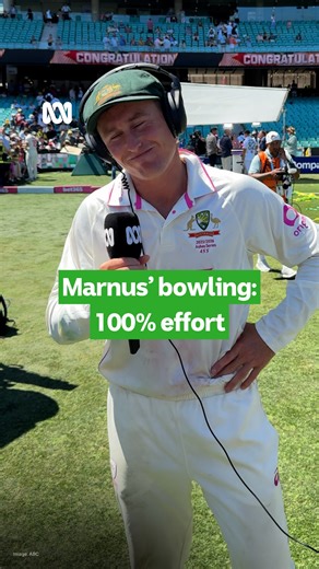 258K views · 2.4K reactions | “I can confidently say, when Ben Stokes came out there, I tried to bowl the fastest ball of my life.” Marnus Labuschagne = always 100% effort. Catch every ball this summer. Live and ad-free on ABC Radio and ABC listen: https://ab.co/4qCpcwa Follow along with the live blog: https://ab.co/49sZeUS | ABC Sport | Facebook
