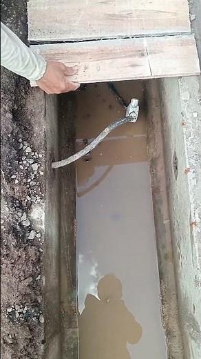 installation of residential drainage formwork