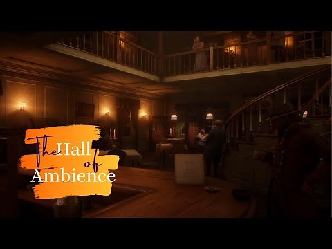 Wild West Saloon Ambience | Saloon Soundscape | Wild West Sounds & Music | RDR2