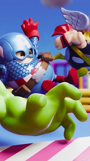 Fall Guys Avengers Assemble Trailer #fallguys #marvel #avengers