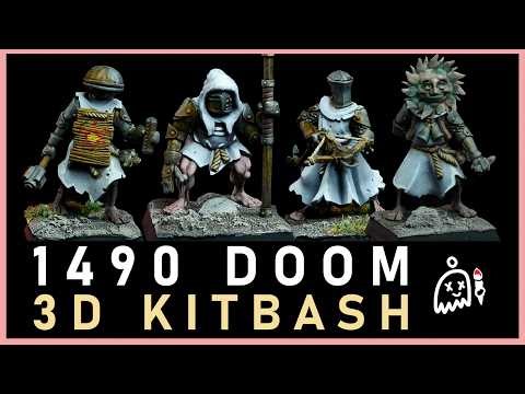 3D Kitbash | 1490 DOOM | Sun Knights