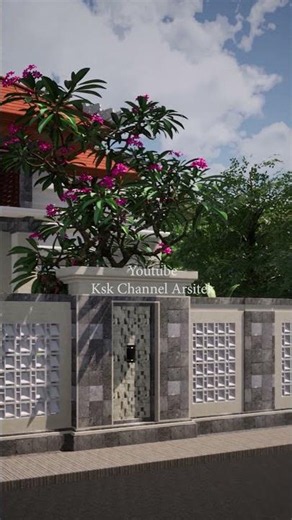 Rumah Bali Modern yang Bikin Adem 🌴 Tampak Depan Mewah ala Villa Bali! #desainrumah #rumahbali