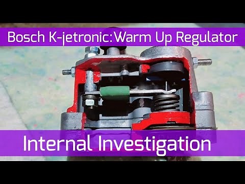 Bosch K-jetronic: Warm up Regulator - Internal Investigation