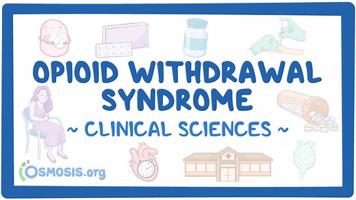 Opioid withdrawal syndrome: Video & Meaning | Osmosis