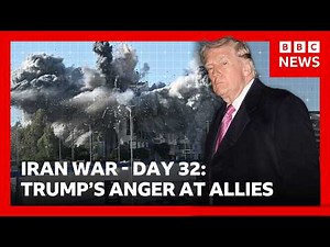 Trump says allies should 'start learning how to fight for yourself' over Iran | BBC News