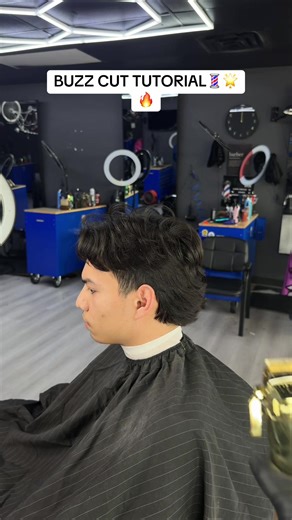 BUZZ CUT TUTORIAL 🔥💈🌟 Dallas tx 📍 #DallasBarber #BuzzCutTutorial #DFWBarber #BarberTok #BuzzCutFade