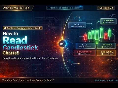 📊 How to Read Candlestick Charts — Everything Beginners Need to Know