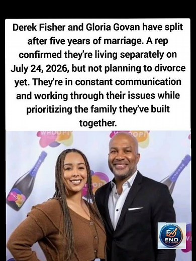 Derek Fisher & Gloria Govan Split After 5 Years of Marriage 💔🏀