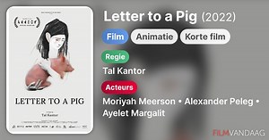 Letter to a Pig (2022)