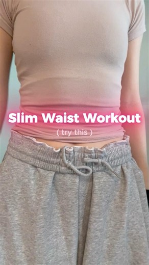 How to Get a Slim Waist at Home #shorts #fitness #workout #absworkout #homeworkout