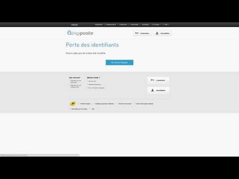 [Digiposte] Que dois-je faire en cas de perte de mes identifiants de connexion ?