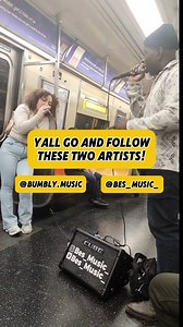 Show time at the Q line! #thenyceguyz #subway #train #singers #rnbmusic #nyc | The NYCE Guyz