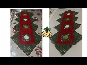 Tutorial: Centrotavola runner natalizio all'uncinetto