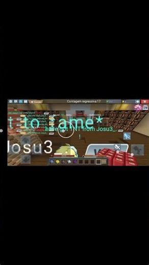 playing TAG TNT in Blockman GO