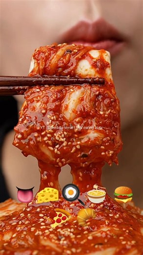 Eating Kimchi 🥬🌶️🔥 | SBV eating asmr #foryou #asmr #mukbang #kimchi #shorts #viralshorts #fypシ #food