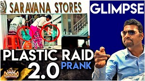 A Glimpse of Plastic Raid Prank 2.0 with Sarithiran 😎 #VadaWithSarithiran | Sarithiran