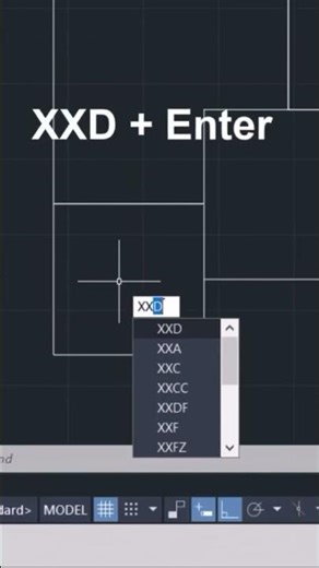 Offset command in autocad #autocad #design #architecture #caddrawing #cadsoftware