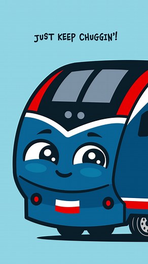 Well hey there, little guy. 👋 | Amtrak