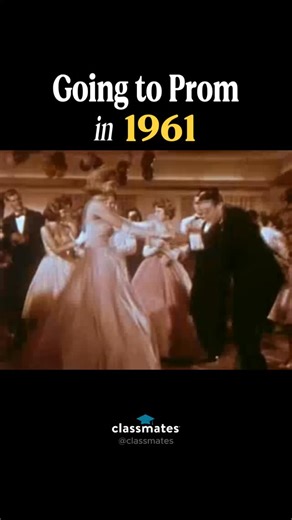 Prom night, 1961 💃🕺 Bouffant hair, bow ties, and dreamy slow dances like you’d never forget. 🎞️: Handy (Jam) Organization via Archive.org #prom #promnight #60s #1960s #seniorprom 1961, classof1961, nostalgia, archive video | Classmates