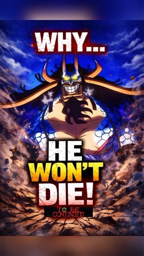 Why Kaido is Actually Invincible #onepiece