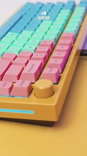 Make your dream keyboard. the Glorious GMMK PRO has thousands of possibilities. Make it yours.