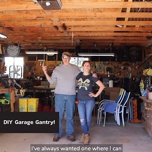 DIY Garage Gantry with Chain Hoist ⛓ | Wilker Do's