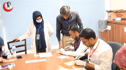 SMBB Institute of Trauma Karachi on Instagram: "Highlights of the 2nd Suturing Techniques Workshop organized by the Department of Operation Theatre, at SMBB Institute of Trauma, Karachi. This hands-on workshop focused on suturing techniques, wound handling, and infection control, providing valuable learning opportunities for participants. Patron in Chief: Dr. M. Sabir Memon Executive Director, SMBBIT Guest Surgeon: Dr. Hassan Kashif Consultant & Head of Department Trauma Plastic Surgery, SMBBIT