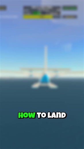 How to Land a Seaplane in P.T.F.S. (Roblox)