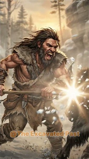 🦴 24 Hours as a Neanderthal Hunter in the Stone Age 🏹
