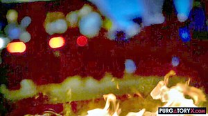 Play Hazel Moore Horny Neon Threesome Movie - Upskirt TV