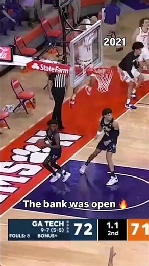 This one came down to the wire 🤯 #clemson #accbasketball #collegebasketball