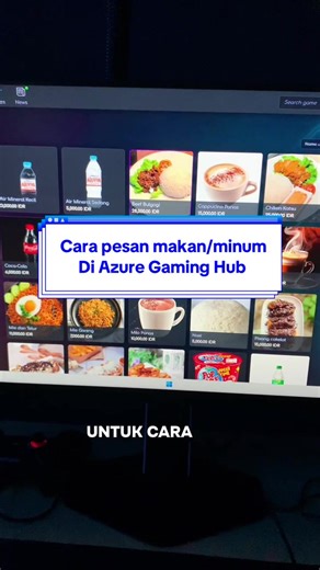 Cara Pesan Makanan Di Azure Gaming Hub