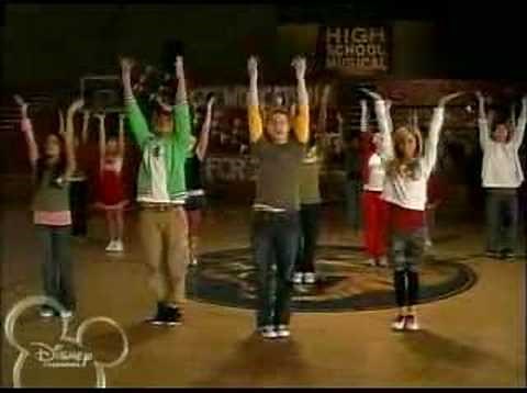High School Musical Dance Along - We're All In This Together