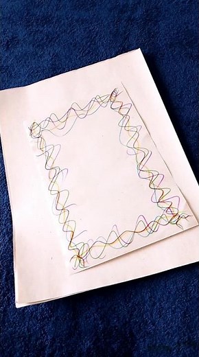 Elegant Border Design Tutorial | Quick & Simple Ideas