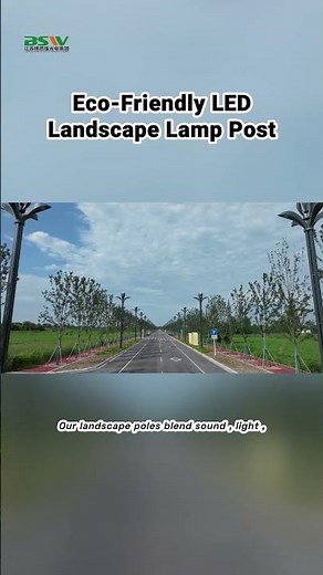 Transform Your Cityscape with Eco-Friendly LED Landscape Lamp Posts