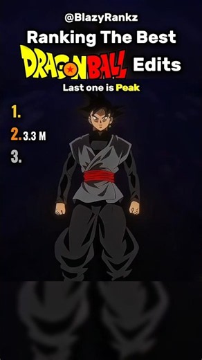 Top 3 Best Dragon Ball Edits #shorts #anime #dragonball #goku #vegeta #viral #animeedit #usa