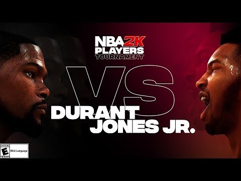 NBA2K Tournament Full Game Highlights: Kevin Durant vs. Derrick Jones Jr.