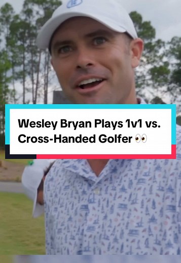 Discover Cross-Handed Golf Techniques with Wesley Bryan